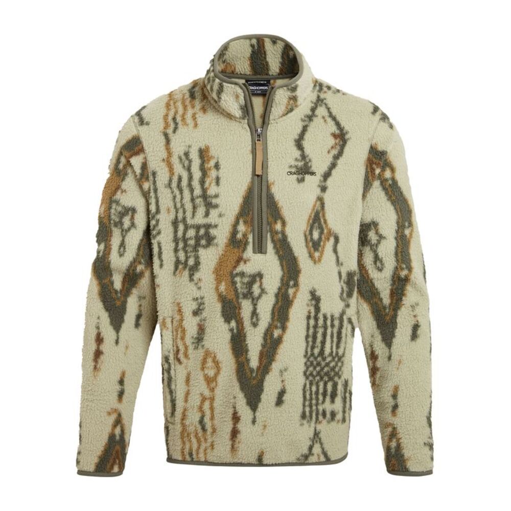 Craghoppers Mens Tatton II Half Zip Fleece / Bayleaf
